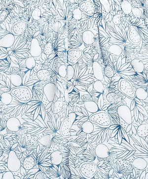 Sweetlime By AS Blue & White Lemon Print Cotton Co - ord Set - SLB - CORD - 01215_0 - 6M