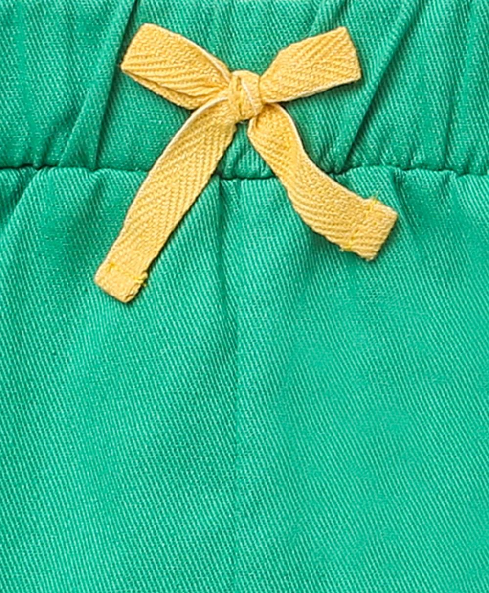 Sweetlime By AS Bottle Green twill shorts - Bottle Green - SLG - SHORTS - 00390_3 - 6M