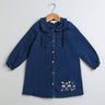 Sweetlime By AS Floral Embroidery Cotton Denim Dress - SLG - Dress - 01155_0 - 3M