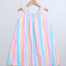 Sweetlime By AS Multicolored Striped Cotton A-line Dress - SLG-DRESS-01052_3-4Y