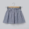Sweetlime by AS Navy Yarn Dyed Checks Knee Length Skirt - SLG-SKIRT-220-2yrs-3yrs