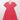 Sweetlime By As Organic viscose fit & flare dress for girls- Red - SLG-DRESS-00987_3-4Yrs