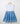 Sweetlime By As pretty broderie skirt and frill sleeve jersey mix media dress - White Blue - SLG - Dress - 00985_12 - 18M