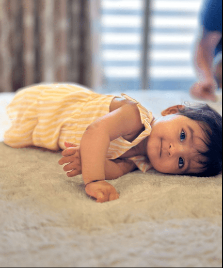 Sweetlime By As Yarn Dyed Cotton Lurex Yellow Striped Luxrex Co - ord Set - 9 - 12 Months Girls Co - ord Set