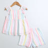 Sweetlime By AS Yarn Dyed Cotton Multi Coloured Striped Luxrex Co - ord Set. - SLG - CO - ORD - 01063_9 - 12M