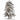 SWEN 2 feet LUCE tabletop Christmas tree with frosting and woodden base - Christmas Tree