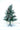 SWEN 4 feet BALSAM christmas tree with light frosting and large pine cones - Christmas Tree