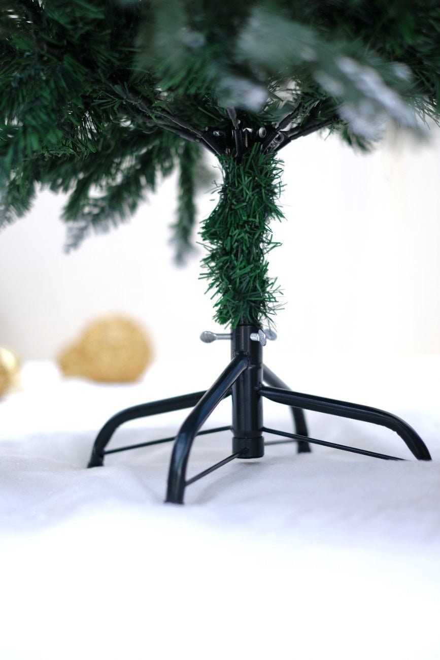 SWEN 4 feet BALSAM christmas tree with light frosting and large pine cones - Christmas Tree