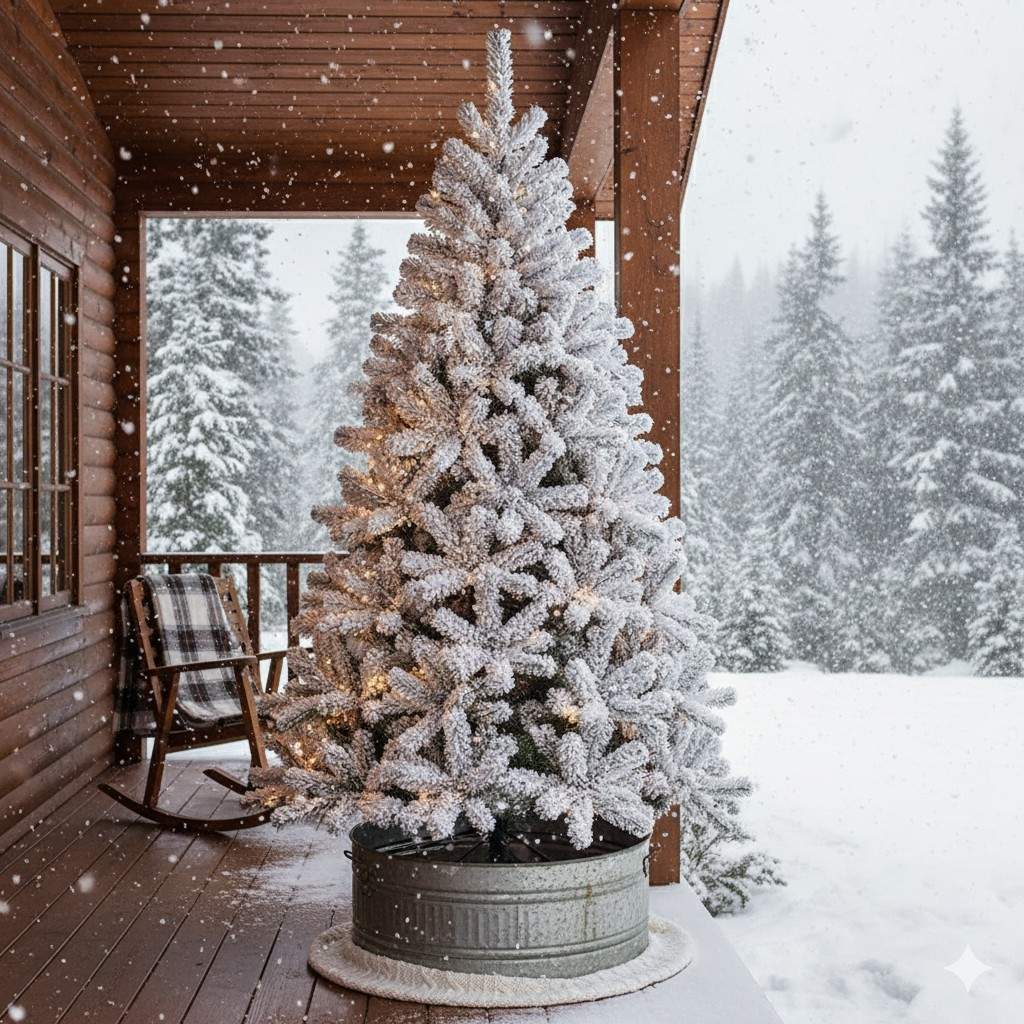 SWEN 4 feet BIANCA christmas tree with frosting - Christmas Tree