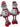SWEN ALORA, Pack of 2 Cozy Plush Snowman Figures - Christmas Decor