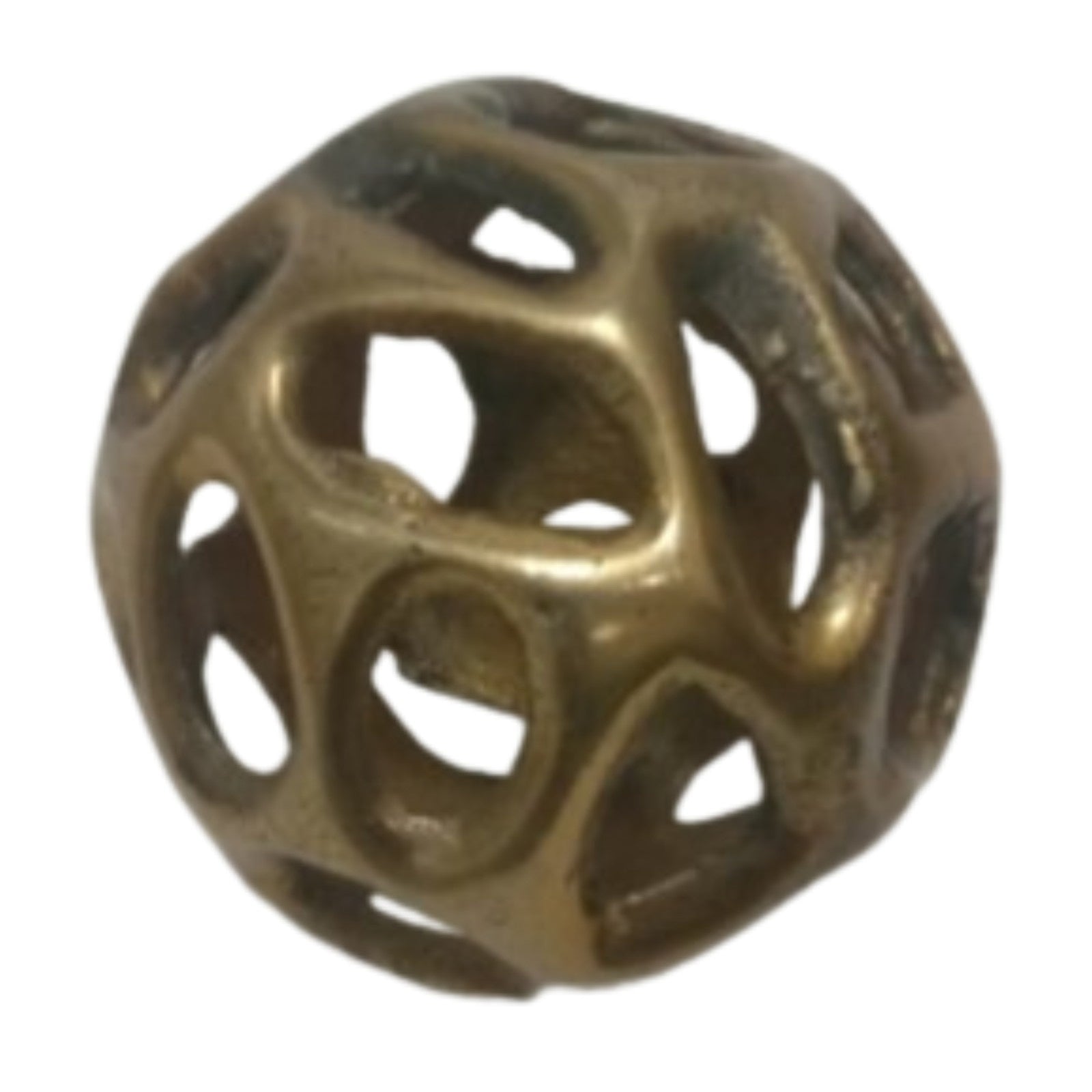 Swen BALIN , gold color decorative metal bauble for Christmas decorations - Tree ornament