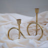 Swen BOAIN, modern brass infinity loop cndlestick holder by SWEN - Candle holder