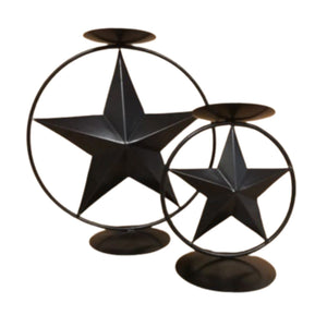 Swen CLARA, pack of 2 Star Ring Tealight Holders by SWEN - Candle stand