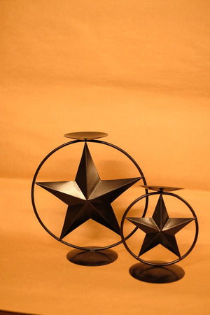 Swen CLARA, pack of 2 Star Ring Tealight Holders by SWEN - Candle stand