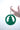 SWEN HERMES, Pack of 4 Wooden Christmas Tree Ornaments - Star, Tree, Candyman, Santa - Tree ornament