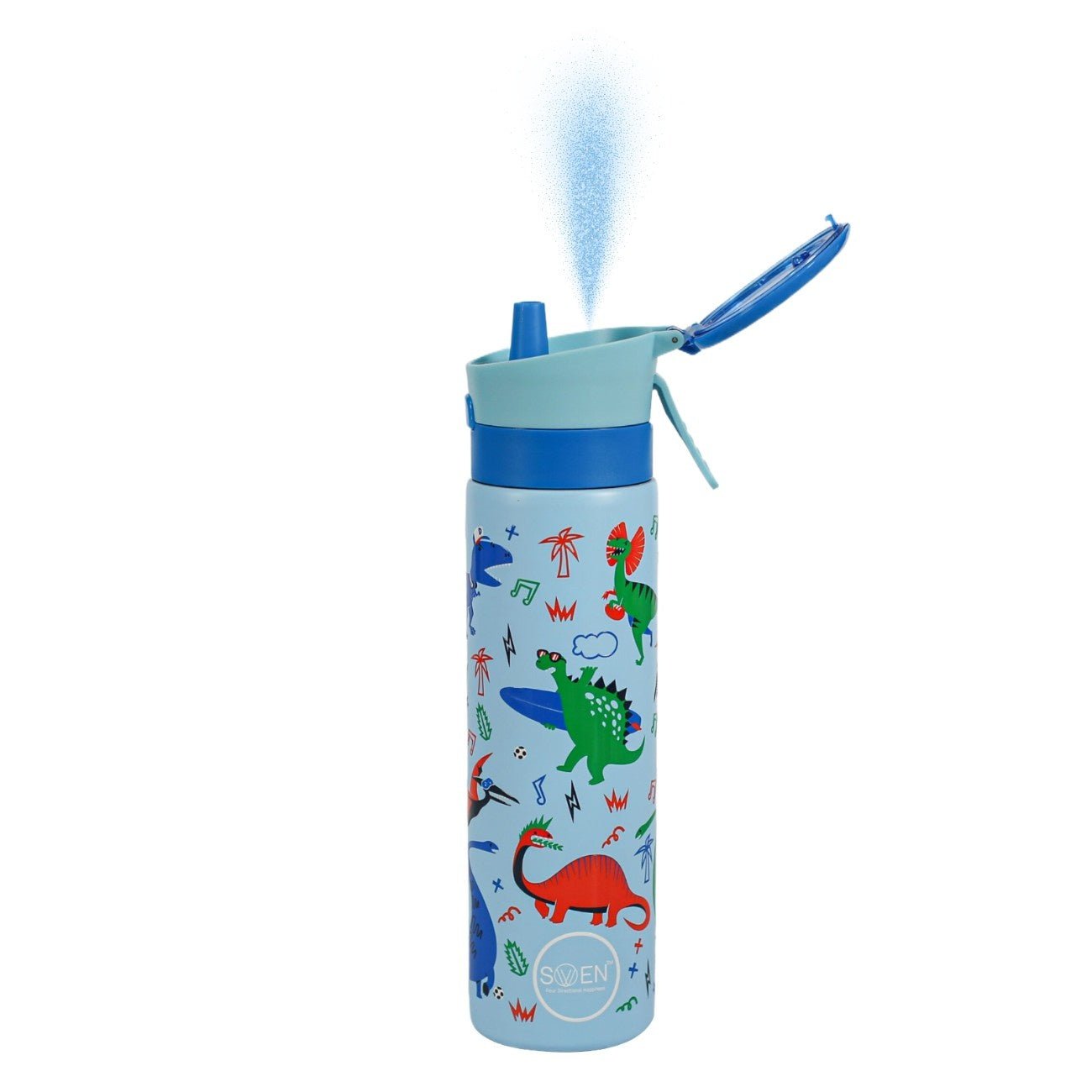 SWEN Insulated stainless steel dinosaur theme mist bottle - 51023550SBM