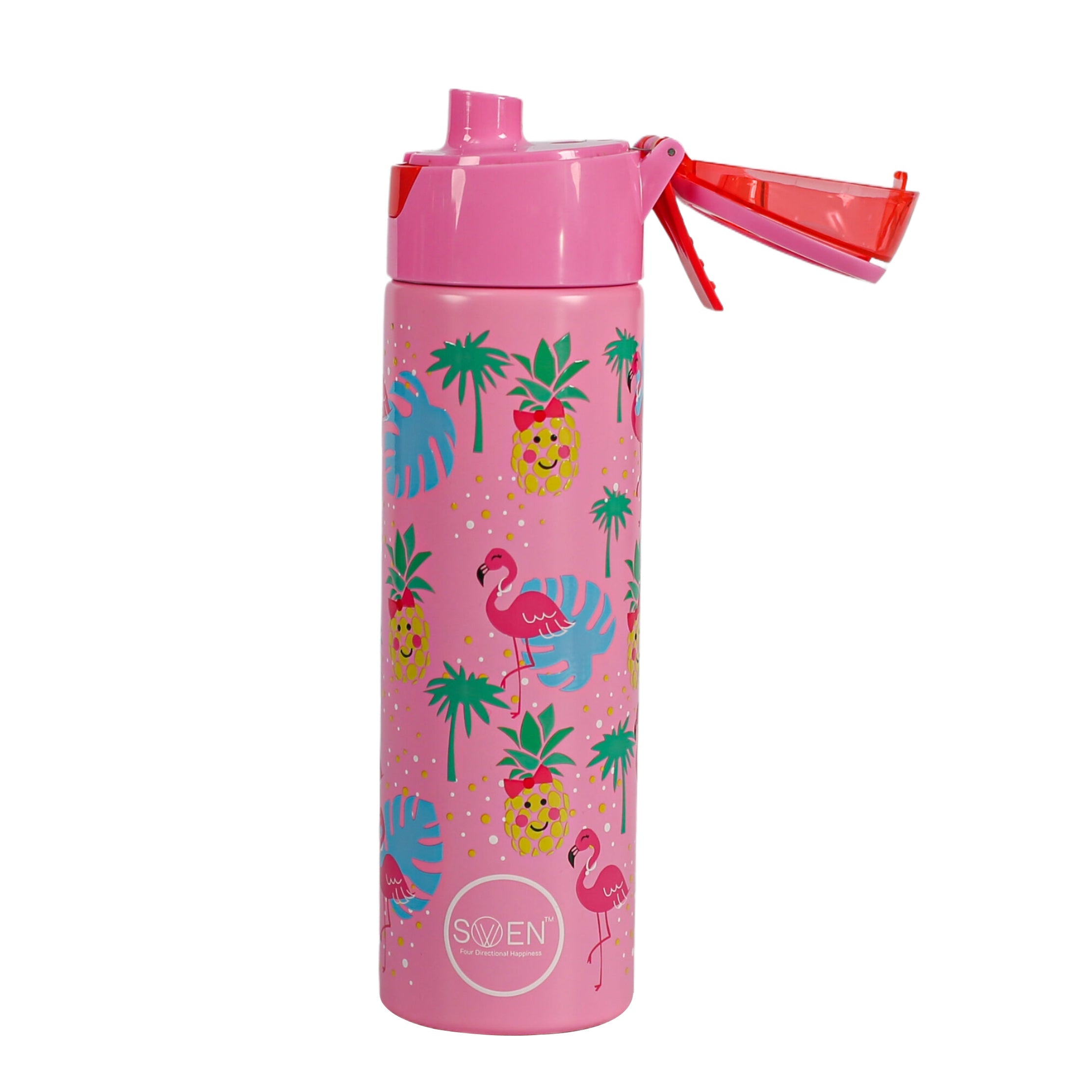 SWEN Insulated stainless steel flamingo theme mist bottle. - 51026640SBM
