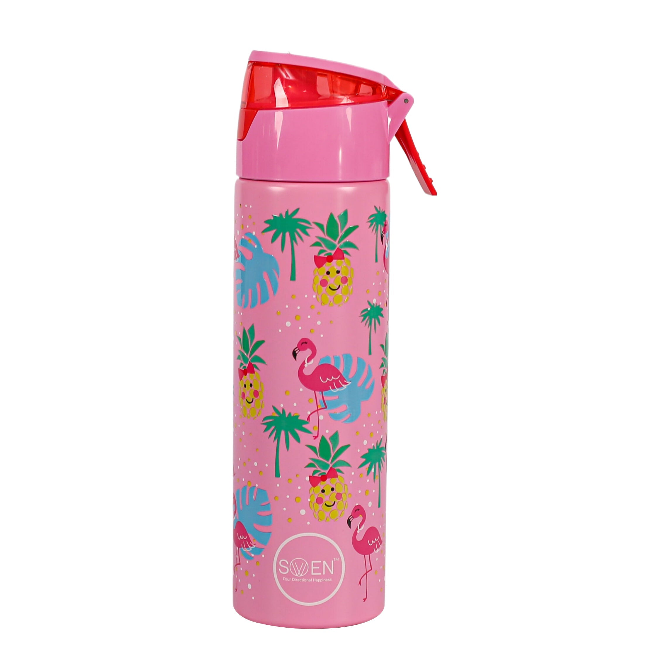 SWEN Insulated stainless steel flamingo theme mist bottle. - 51026640SBM