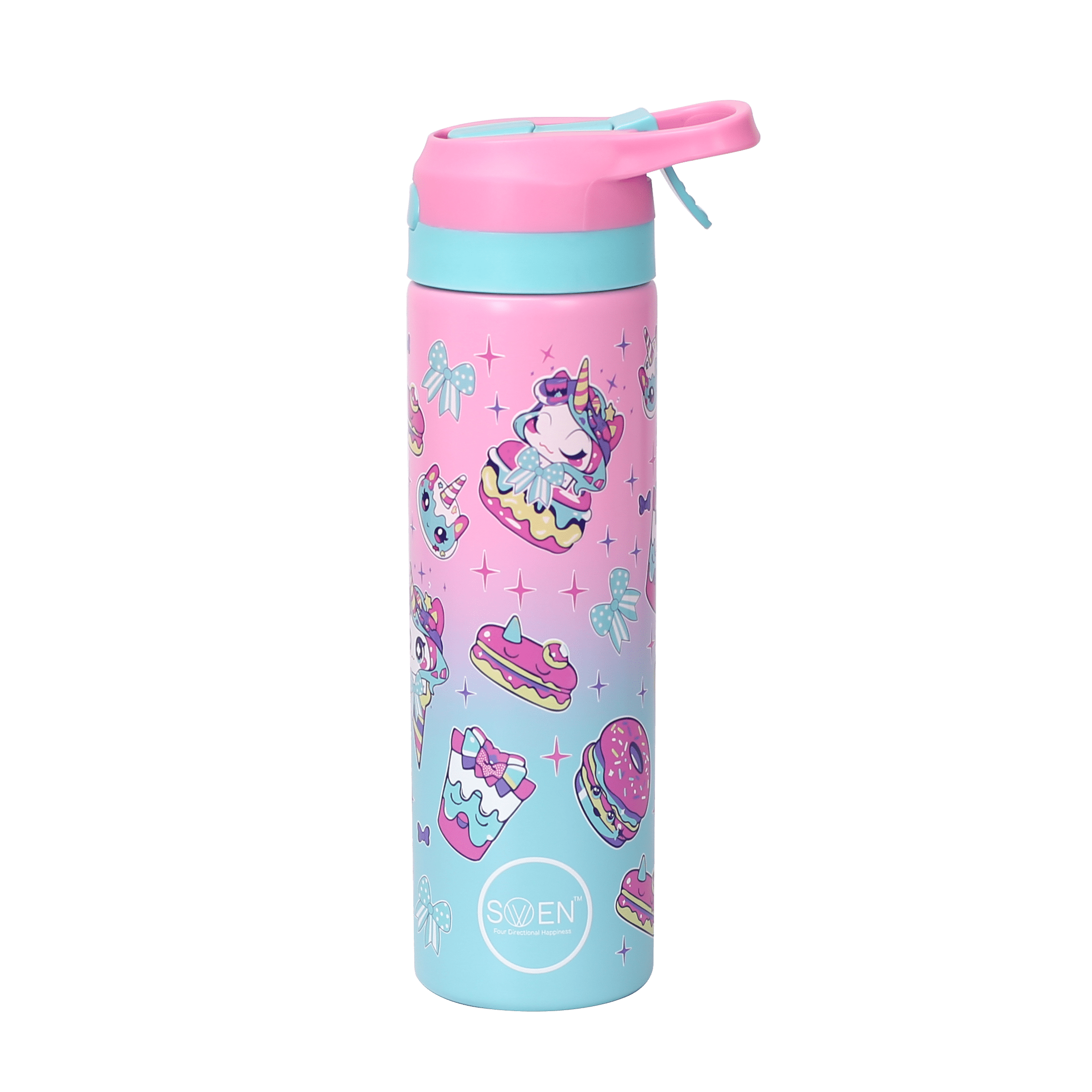 SWEN Insulated Stainless Steel Pink Color Mist Bottle - 520 ml - 51001540SBM