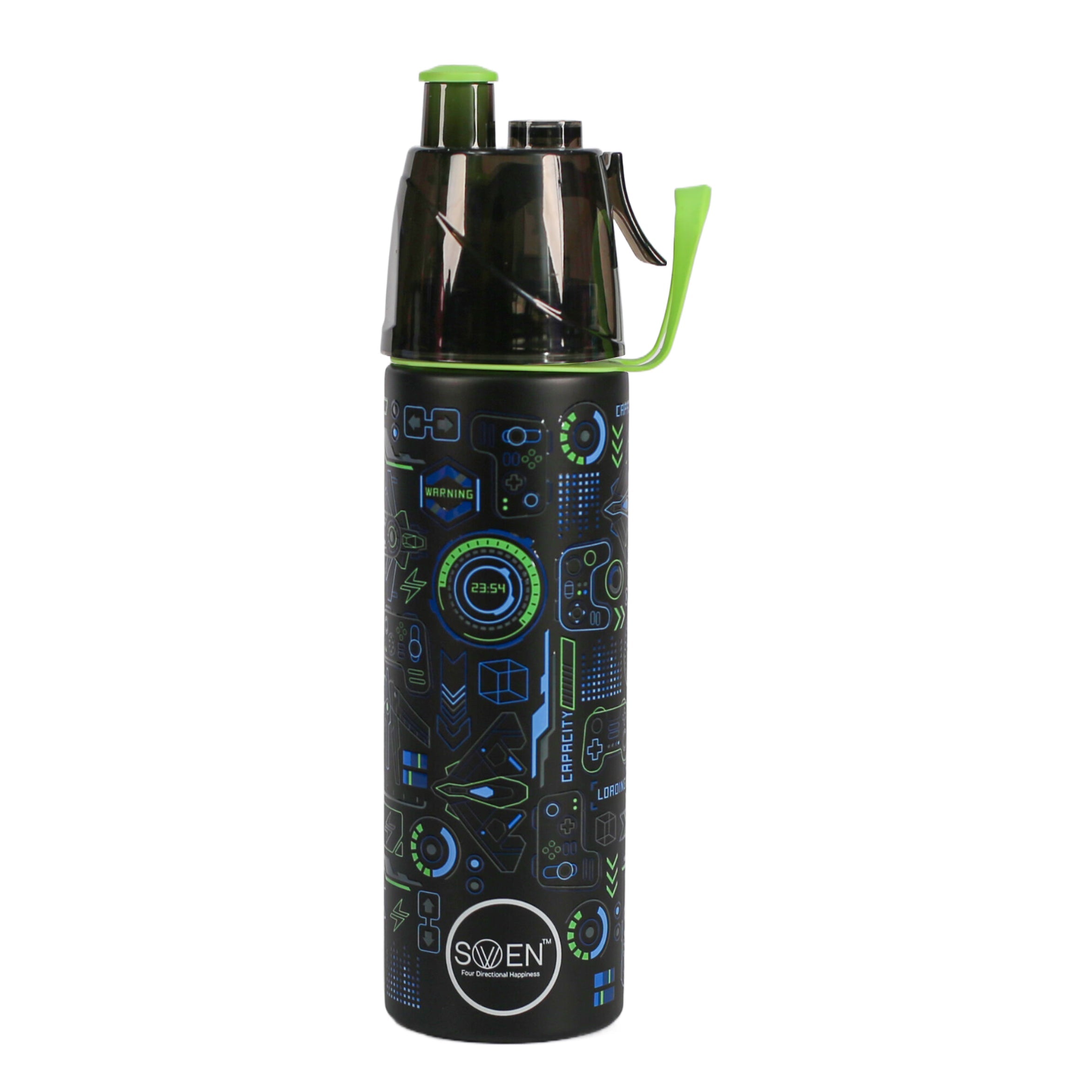 SWEN Insulated stainless steel tech theme mist bottle - 51027490SBM