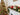 Swen LAMMAS, pack of 2 red and white Wool & Wood Festive Critters - Christmas Decor