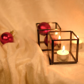 Swen LUCIAN, geometric cube tea light candle holder by SWEN - Candle holder