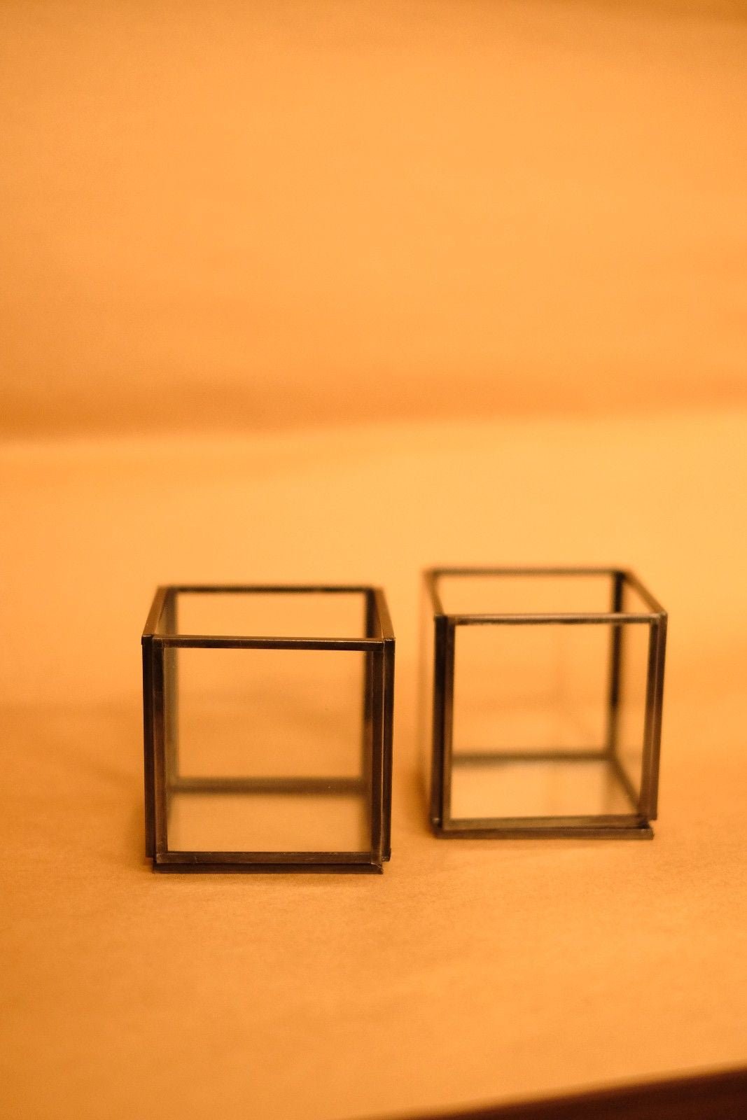 Swen LUCIAN, geometric cube tea light candle holder by SWEN - Candle holder