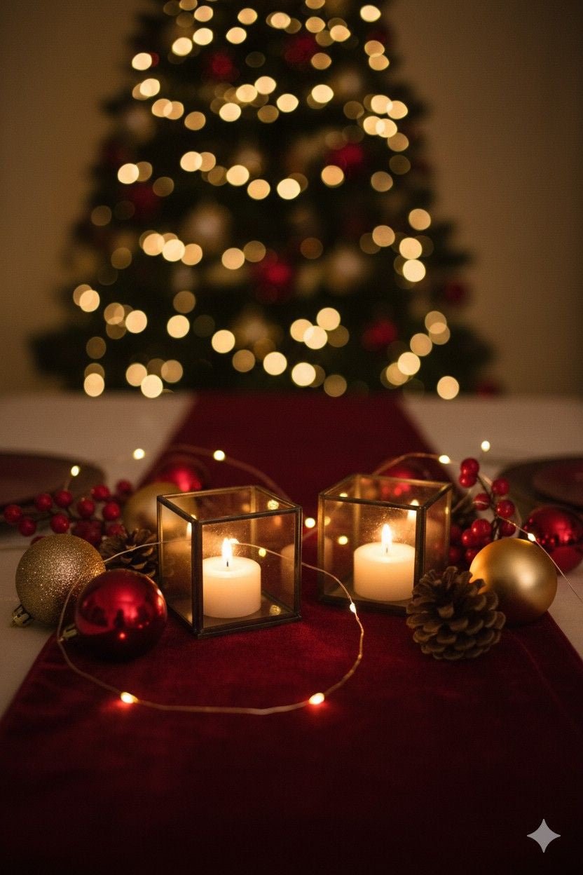 Swen LUCIAN, geometric cube tea light candle holder by SWEN - Candle holder