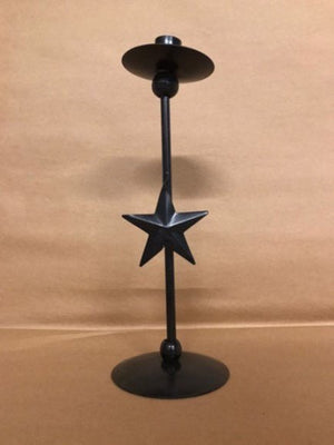 Swen MADALINA, tall midnight Star Taper Candle Holder by SWEN - Candle holder