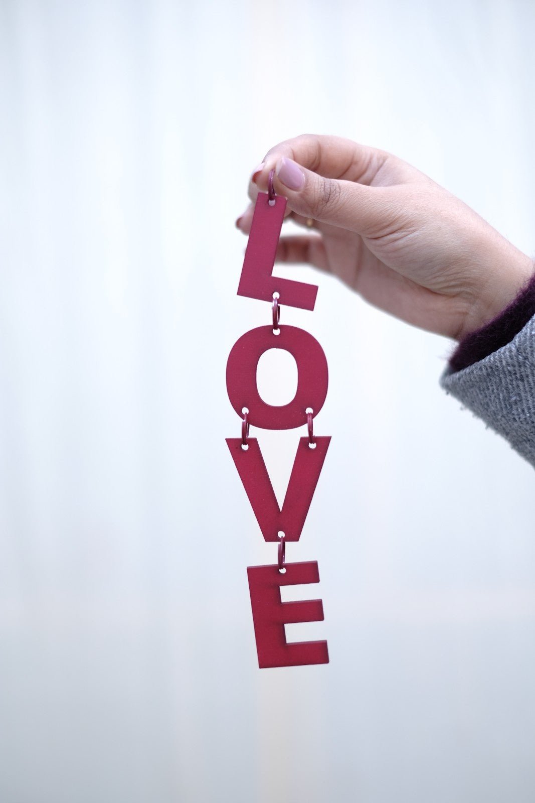 Swen NADIA, Pack of 3 festive Christmas Tree word ornaments by SWEN - Tree ornament