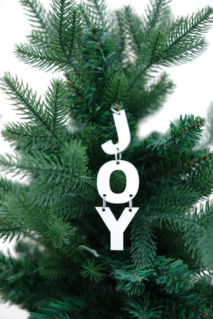 Swen NADIA, Pack of 3 festive Christmas Tree word ornaments by SWEN - Tree ornament