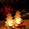 Swen OMBRE, tree shaped metal shadow tea light holder by SWEN - Tea light holder