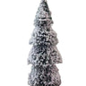 SWEN SILVERLY tabletop christmas tree with frosting and woodden base, pack of 3 - Christmas Tree