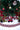 Swen SMITTEN, the enchanting Whimsical Winter Friends Appliquéd Christmas Tree Skirt - Christmas Decor
