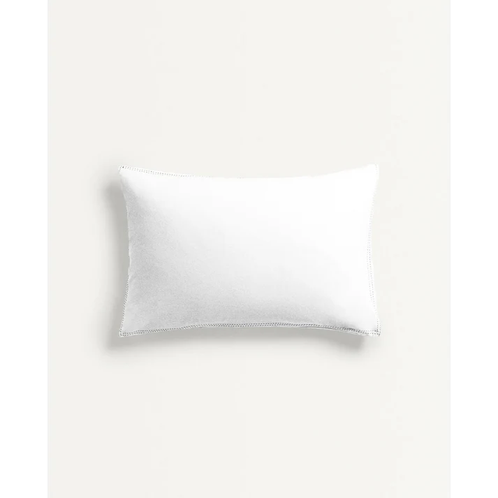 The Baby Atelier 100% Organic Junior Pillow Cover without filler Off White