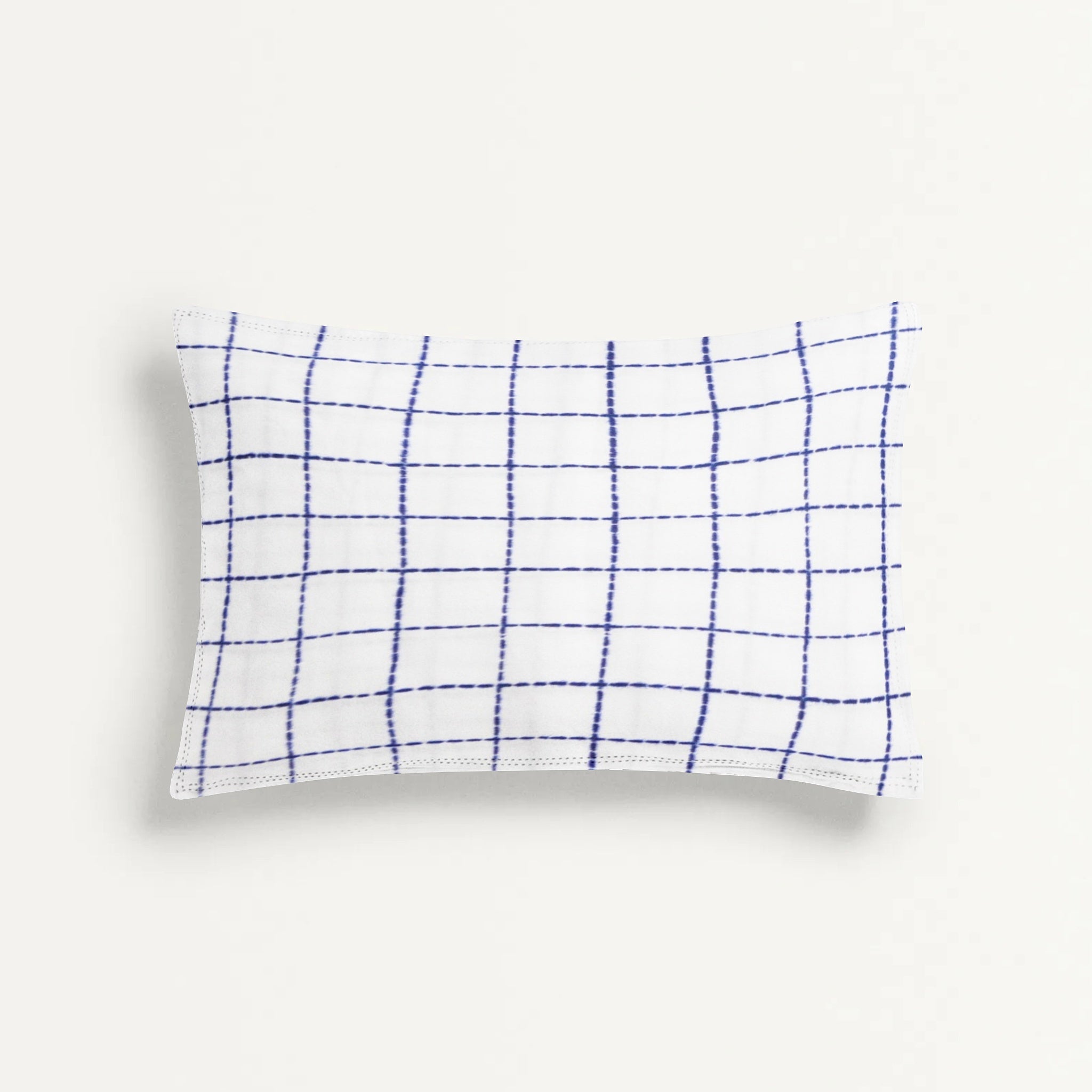 The Baby Atelier 100% Organic Baby Pillow Cover without fillers Navy Square