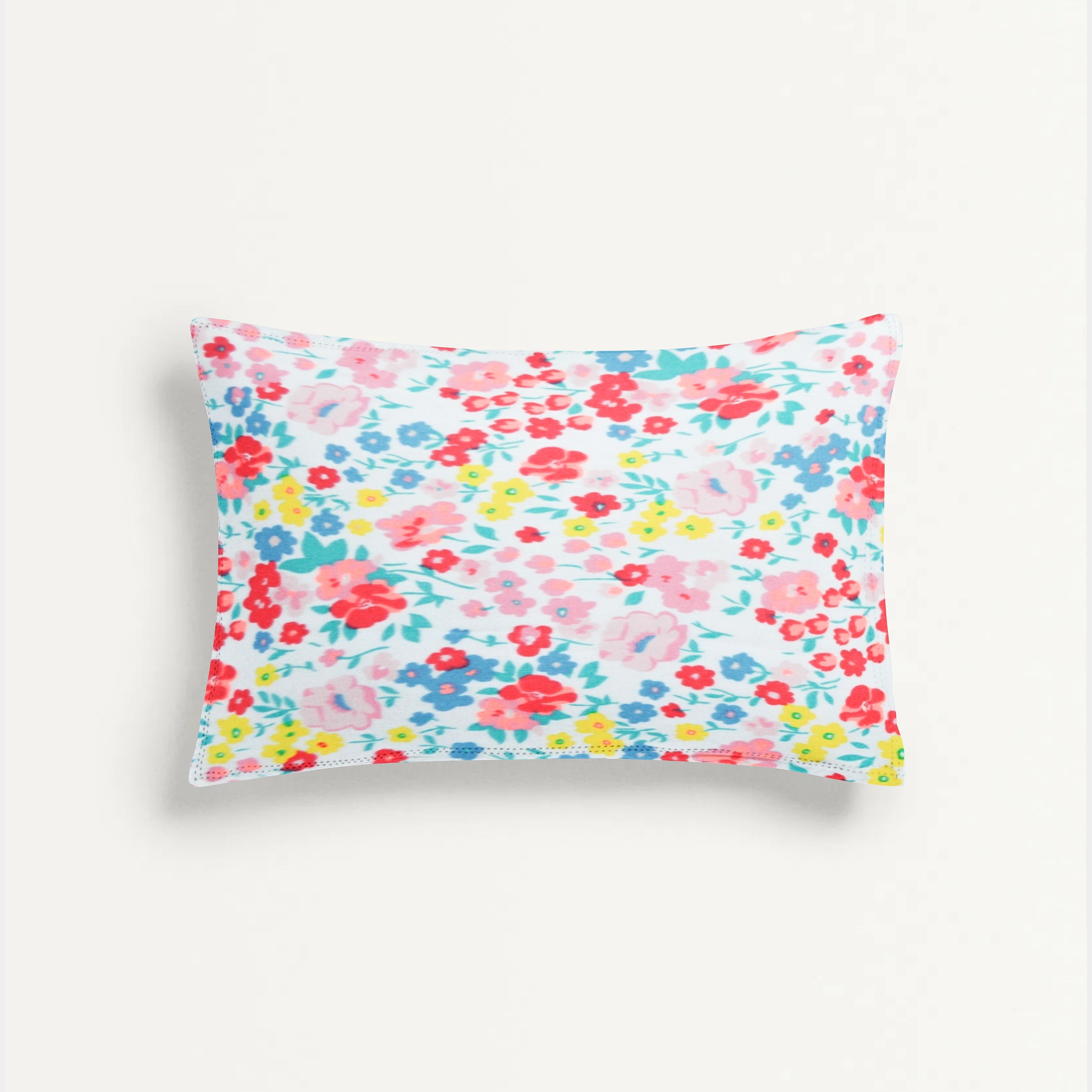 The Baby Atelier 100% Organic Junior Pillow Cover without fillers New Colored Flowers