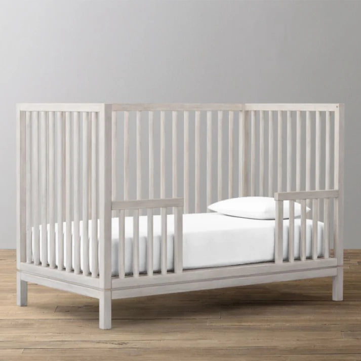 The Baby Atelier 100% Organic Fitted Crib Sheet Off White