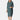 Teal and Black Stripes Cotton Maternity and Casual Dress - DRS-TLBSC-S