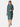 Teal and Black Stripes Cotton Maternity and Casual Dress - DRS-TLBSC-S