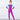 Teal and Violet Full Length Swimwear for Kids and Teens - 3 - 4 Years Swim