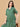 Teal in Bloom Maternity And Nursing Dress - S Maternity Casual Dress