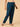 Teal Silk Maternity Pants - Teal Maternity Bottoms