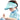 Teal Whale theme soft Fabric Visor Hat for Kids& Toddlers - 3 - 6 years Swim
