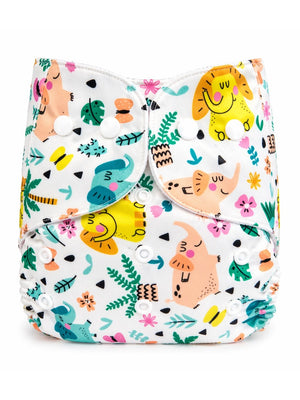 Team Jumbo Print - Reusable Diaper - 3months - 3years Reusable Cloth Diaper