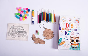 Buy DIY car painting kit for kids online India creative transport craft learning kit
