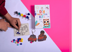 Buy kids DIY car craft kit online India educational creative painting set