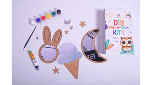 Teeny Tiny DIY Mirror Decorating Kit for Kids – Set of 3 Creative Craft Set | iLearnNGrow - ilearnngrow Learning Solutions Pvt Ltd