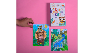 Beginner DIY puzzle kit for children easy and fun educational craft set