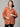 Terra Cotta Ikat Maternity and Nursing Top - MAT - SD - TRCI - S